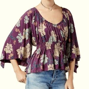 Free People Glenside Floral top